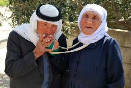 وداع مادر 126 ساله با فرزند 86 سالهاش