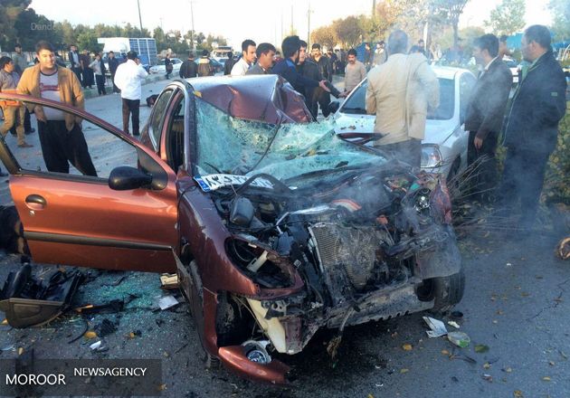 کشته شدن۵۲۱ تهرانی در تصادفات رانندگی