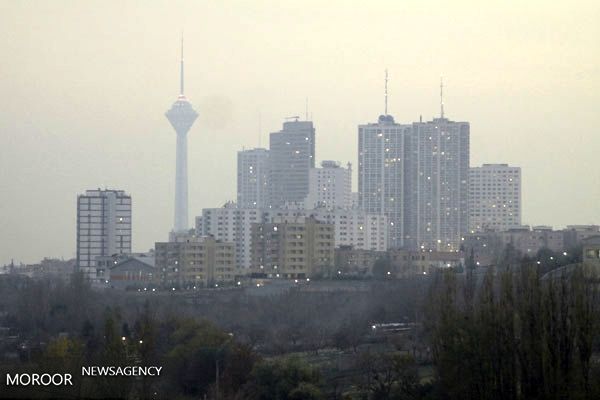 تداوم آلودگی هوا در پایتخت تا فردا/آلوده ترین مناطق تهران