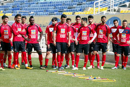 پرسپولیس تمرین نخستین آدینه سال ۹۷ را برگزار کرد