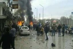 8 کشته در انفجار انتحاری منطقه امنیتی کفرسوسه دمشق