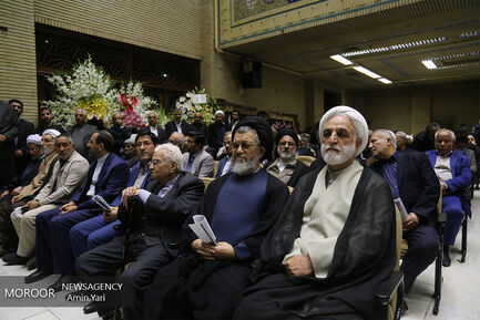 ⁨مراسم ختم مرحوم علیزاده در مسجد نور تهران برگزار شد
