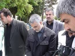 حضور سردار سلیمانی در مراسم تشییع جنازه آیت الله هاشمی رفسنجانی