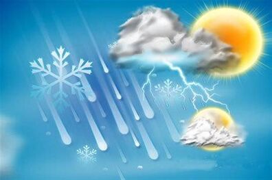 وضعیت آب و هوای کشور امروز 4 آذر 1401/ بارش در 4 استان شدت می گیرد