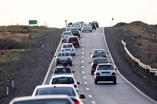 ترافیک سنگین در جاده های زنجان حاکم است