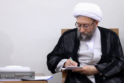 دیدار رییس و مسئولان قوه قضاییه با مقام معظم رهبری