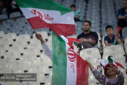 حاشیه مسابقه فوتبال دوستانه بین تیم های ملی جمهوری اسلامی ایران و ازبکستان