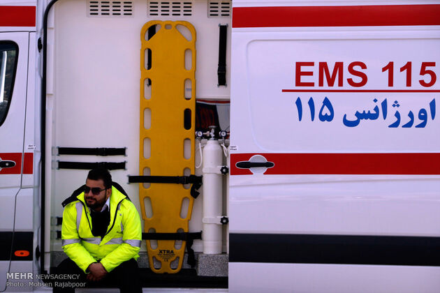 پوشش 244 موردتصادف پیش بیمارستانی/ واژگونی پیکان با 12سرنشین