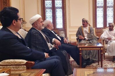 ظریف با وزیر دفتر سلطان قابوس در مسقط دیدار کرد
