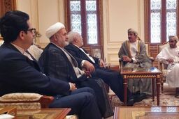 ظریف با وزیر دفتر سلطان قابوس در مسقط دیدار کرد