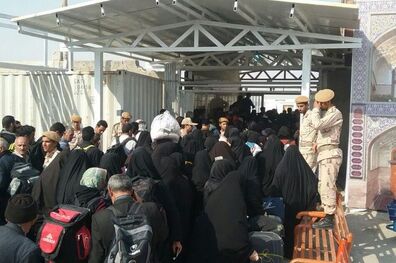 تیم‌ های بازرسی با متخلفان نرخ کرایه در مرز مهران برخورد کردند