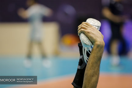 تمرین تیم ملی والیبال 