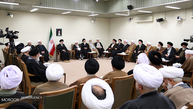 دیدار اعضای مجلس خبرگان با رهبر معظم انقلاب