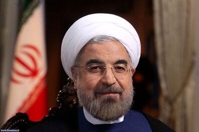 روحانی برای حضور در مراسم تحلیف رئیس جمهور وارد صحن علنی مجلس شد