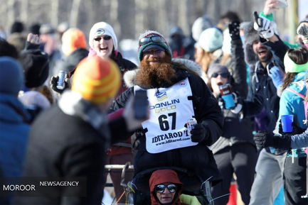 مسابقه آیدیتارود(سورتمه سواری) در آلاسکا