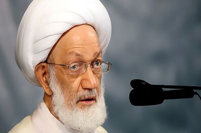 رهبر شیعیان بحرین به عراق سفر می کند
