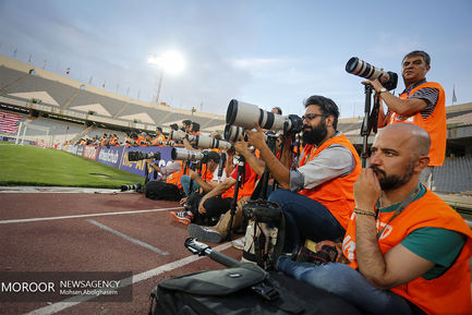 دیدار تیم های فوتبال پرسپولیس ایران و لخویا قطر