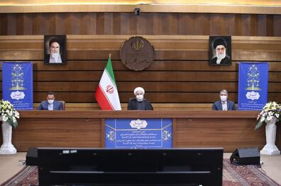اظهارات روحانی در مراسم اختتامیه جایزه کتاب سال