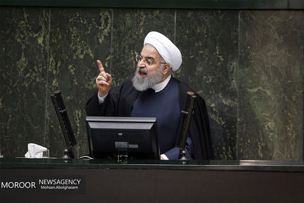 تقدیم لایحه بودجه سال ۹۷ به مجلس توسط رییس جمهوری