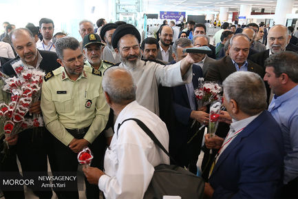 بدرقه زائران حج تمتع  ۱۳۹۸