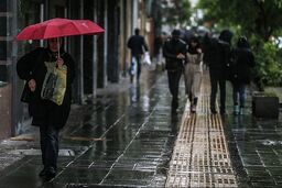 اخطاریه هواشناسی در خصوص بارش باران و برف