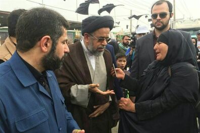 وزیر اطلاعات برای بازدید وارد مرز مهران شد 