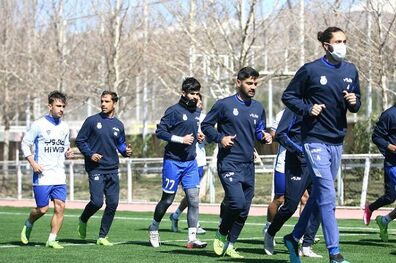 اعلام برنامه جدید تمرینات تیم فوتبال استقلال