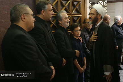 مراسم ختم عزت الله انتظامی