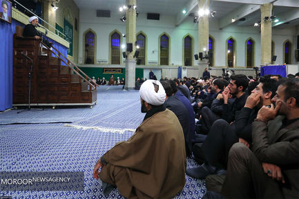 مراسم عزاداری اربعین حسینی با حضور هیئت‌های دانشجویی در حسینیه امام خمینی