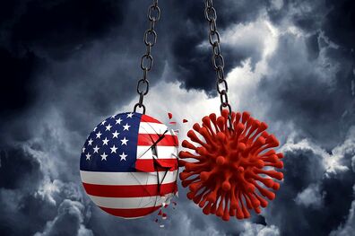 ویروس کرونا در آمریکا رکورد زد