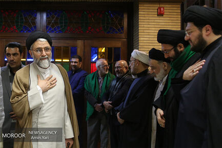 مراسم نکوداشت هاشمی شاهرودی در مسجد نور