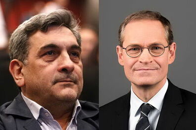 دیدار پیروز حناچی و شهردار برلین