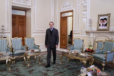 لاریجانی با رئیس مجلس مالی دیدار کرد
