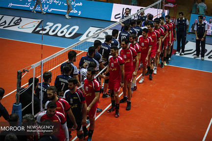  لیگ برتر والیبال دیدار تیمهای پیکان تهران و خاتم اردکان