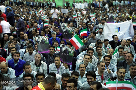 مراسم روز جهانی کارگر با حضور رییس جمهور
