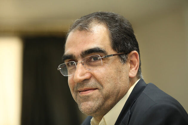 بازدید وزیر بهداشت از مناطق زلزله‌زده کوهبنان