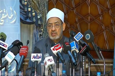 تاکید شیخ الازهر بر مقابله با تروریسم و پدیده اسلام‌هراسی