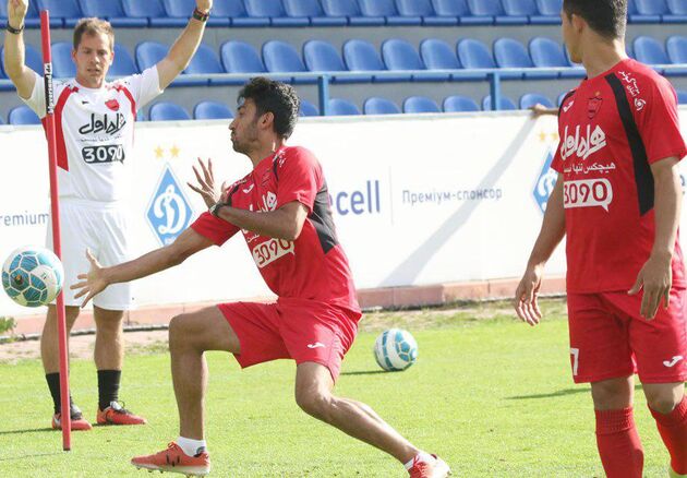  مفرح‌ترین تمرین سال پرسپولیس با مارکو