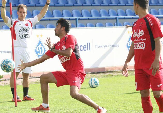  مفرح‌ترین تمرین سال پرسپولیس با مارکو