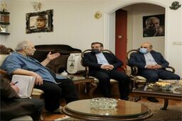 وزیر فرهنگ و ارشاد با محمد کاسبی دیدار کرد