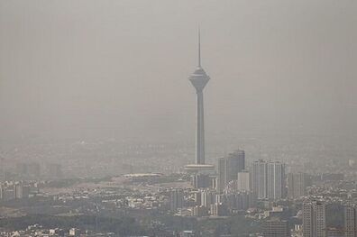 کیفیت هوای تهران 5 دی ۱۴۰۱/ شاخص کیفیت هوای پایتخت روی عدد ۱۲۱ قرار گرفت