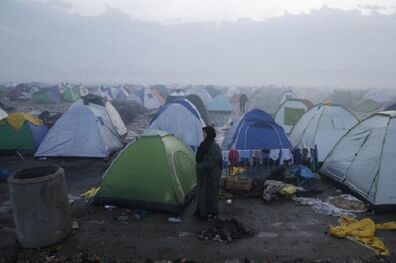 آتش سوزی در کمپ پناهجویان در سوئد/ 20 نفر زخمی شدند