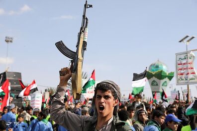 عکس/ هَل من مبارز یک یمنی به دشمنان
