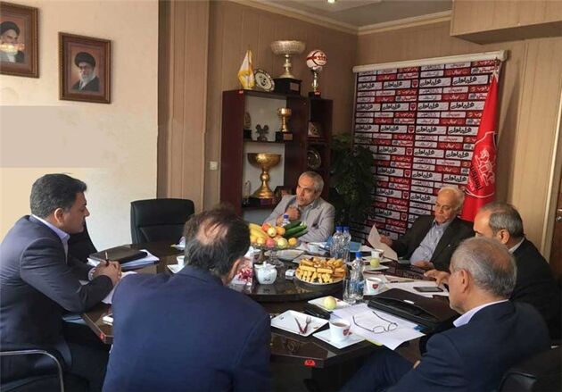 نشست هیأت مدیره پرسپولیس برای بررسی حذف سرخپوشان