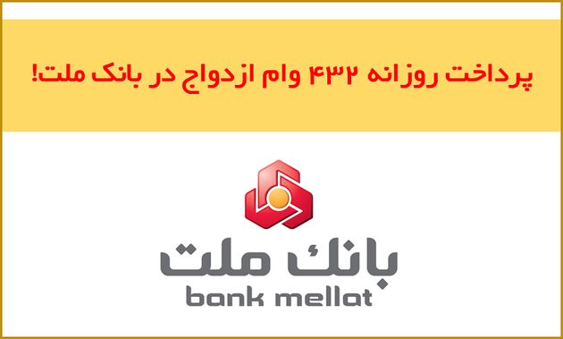 پرداخت حدود 120.000 فقره وام ازدواج در بانک ملت