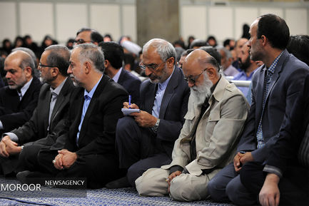 دیدار جمعی از استادان دانشگاه‌ها و اعضای جامعه دانشگاهی کشور با مقام معظم رهبری
