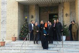 بازدید محسن هاشمی از کلیسای حضرت یوسف