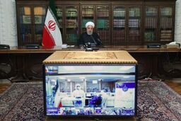 رئیس جمهور با بخش‌های درمانی و تولیدی ۵ استان گفتگو کرد