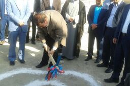 مرکز درمانی شماره 2 آبدانان کلنگ زنی شد