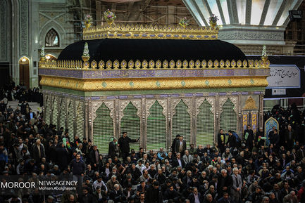 مراسم هفتمین روز ارتحال آیت الله هاشمی رفسنجانی در حرم مطهر امام (ره)